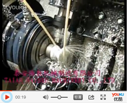 CNC300D車(chē)銑復(fù)合機(jī)床加工視頻
