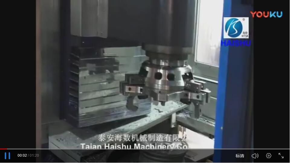 汽車(chē)輪轂加工單元視頻